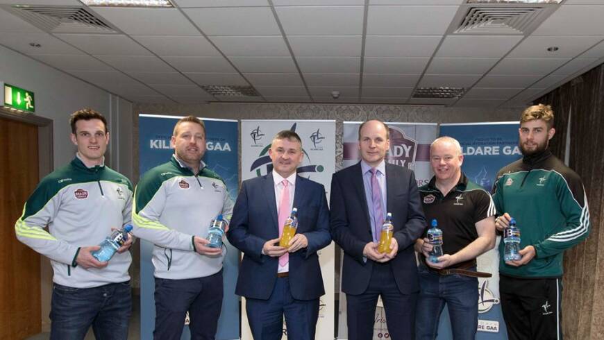 Ballygowan and Energise Sport unveiled as new Official Hydration Partners of Kildare GAA