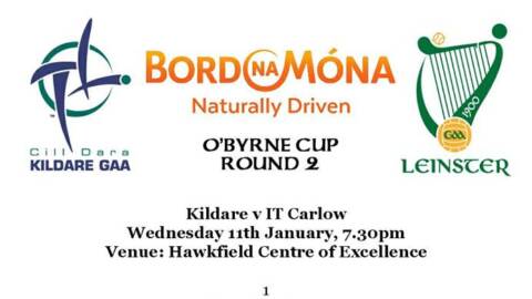 O’Byrne Cup – Kildare v IT Carlow