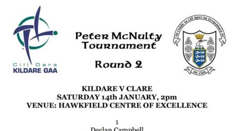 Peter McNulty – Kildare v Clare