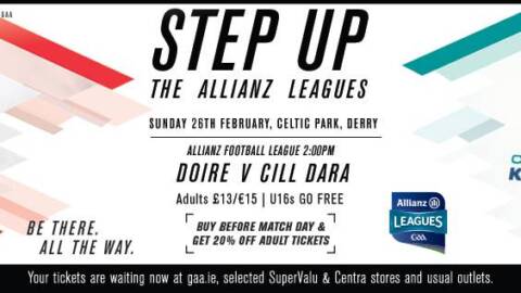 Allianz Football League – Kildare v Derry