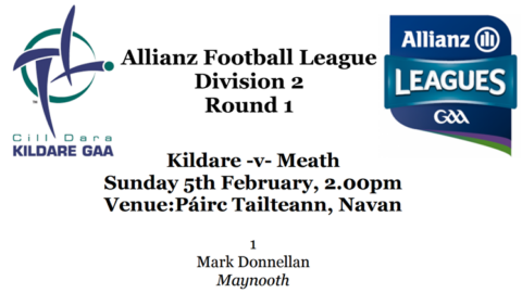 Allianz Football League – Kildare v Meath