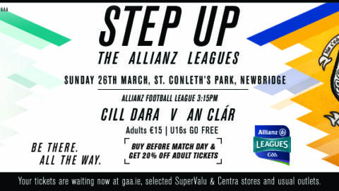 Allianz Football League – Kildare v Clare
