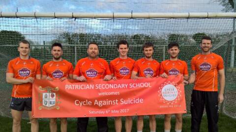 Kildare Senior Footballers Supporting Cycle Against Suicide