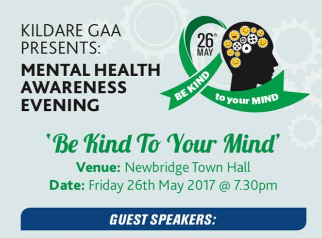 Mental Health Awareness Evening ‘Be Kind To Your Mind’