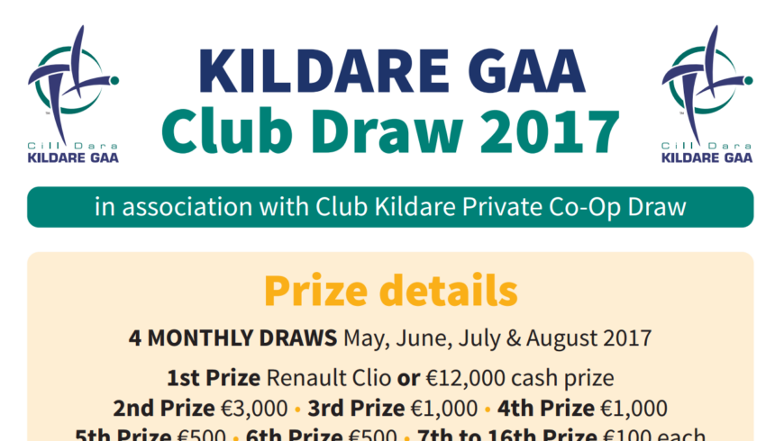 Kildare Gaa Club Draw Winner !