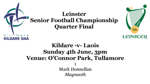 Leinster SFC Quarter Final Team News – Kildare v Laois