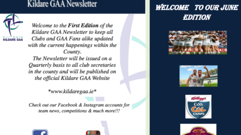 Kildare GAA Newsletter June Edition