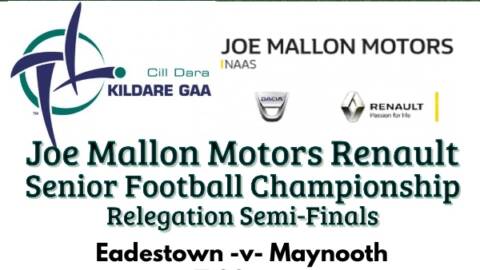 Joe Mallon Motors Renault SFC Relegation Semi-Finals