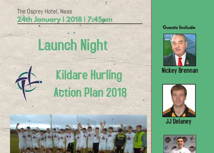Launch Night – Kildare Hurling Action Plan 2018