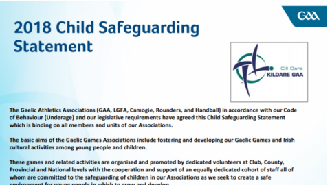 2018 Child Safeguarding Statement