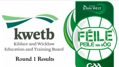 KWETB U14 Feile Football – Round 1 Results