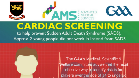 St. Laurence’s GAA – Cardia Screening Clinic