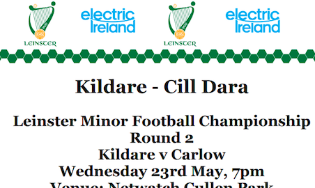 Team News: Electric Ireland Leinster MFC Round 2
