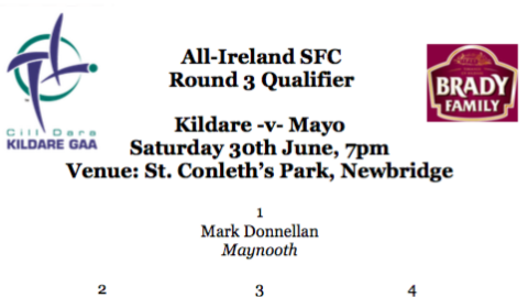 Team News: All-Ireland SFC Round 3 Qualifier