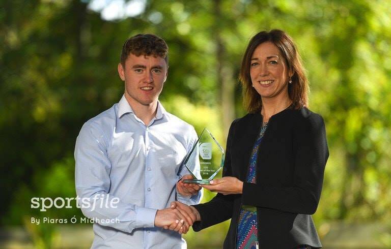 Kildare GAA’s Jimmy Hyland named EirGrid U20 Football Player of the Year 2018