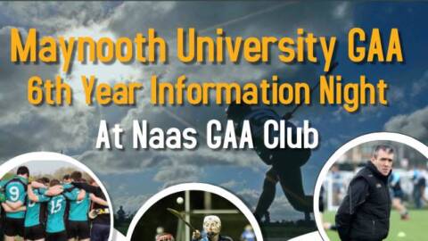Maynooth University GAA Information Night – Thursday 7th March
