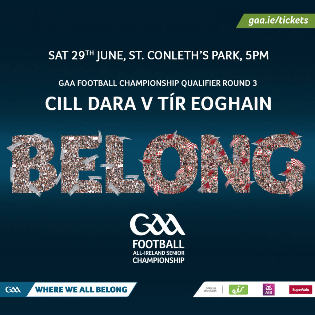Ticket Information: Kildare v Tyrone