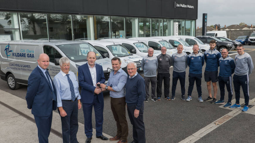 Kildare GAA and Joe Mallon Motors extend the sponsorship of our Coaching and Games and our Senior Football Championship for another 3 years