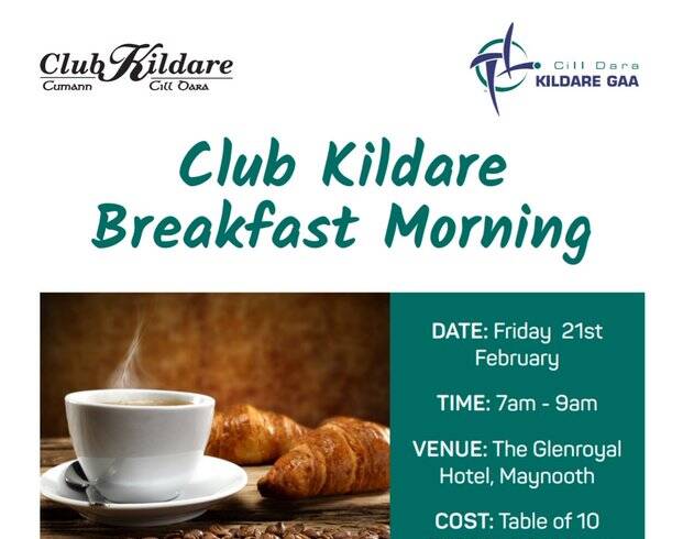 Club Kildare Breakfast Morning