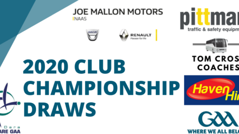Kildare GAA Club Championship Draws