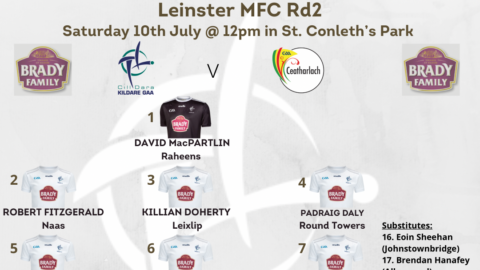 Leinster MFC – Kildare v Carlow – Ticket Info