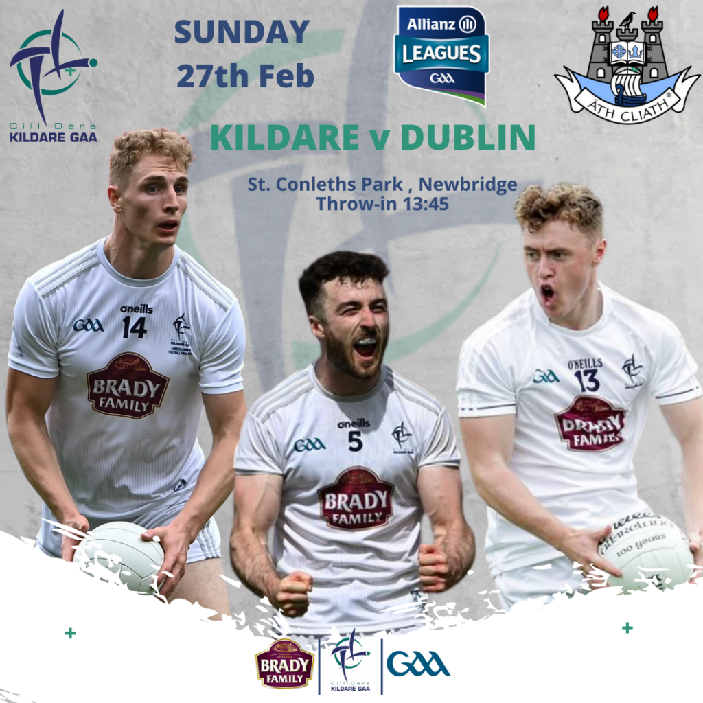 Cill Dara Senior Football National League vs Atha Cliath – St Conleths Park, 27 February 2022