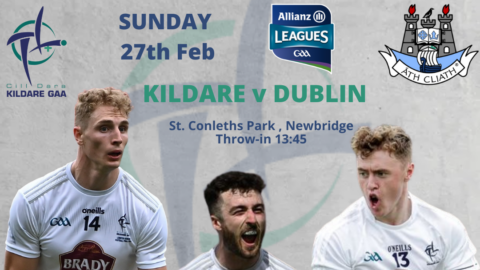 Cill Dara Senior Football National League vs Atha Cliath – St Conleths Park, 27 February 2022