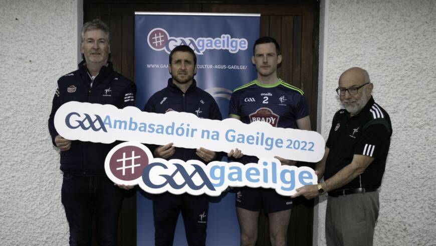 Niall Ó Muineacháin announced as Kildare GAA Irish Language Ambassador for 2022