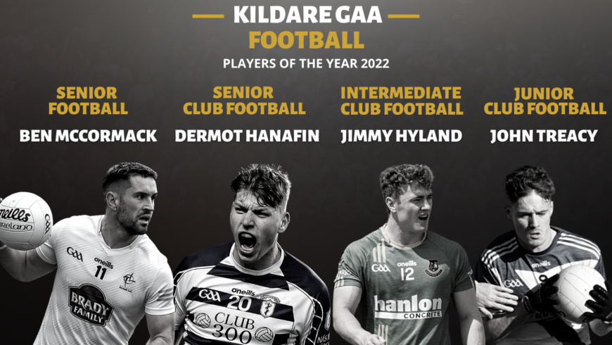 Kildare GAA Football Players of the Year for 2022.