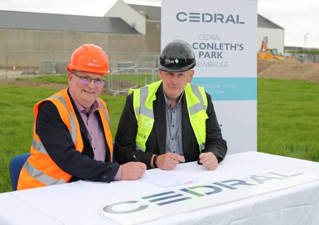 ANNOUNCEMENT OF CEDRAL AS PARTNERS WITH KILDARE GAA FOR THE NAMING RIGHTS FOR CEDRAL ST. CONLETH’S PARK.