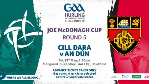 Joe McDonagh – Kildare v Down – Manguard Plus Hawkfield Match Day Regulations