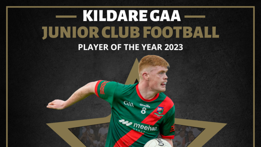 Congratulations to Kevin Byrne Milltown GAA who has received the Kildare GAA Junior Club Football Player of the Year 2023.