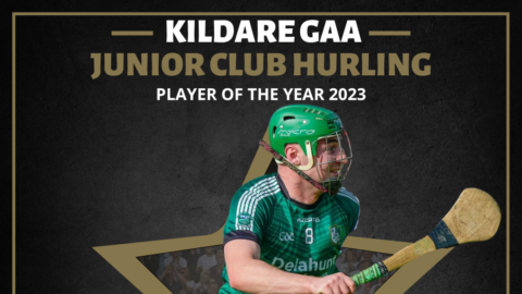 Congratulations to Kevin Foley of Wolfe Tones who has received the Kildare GAA Junior Club Hurling Player of the Year 2023.