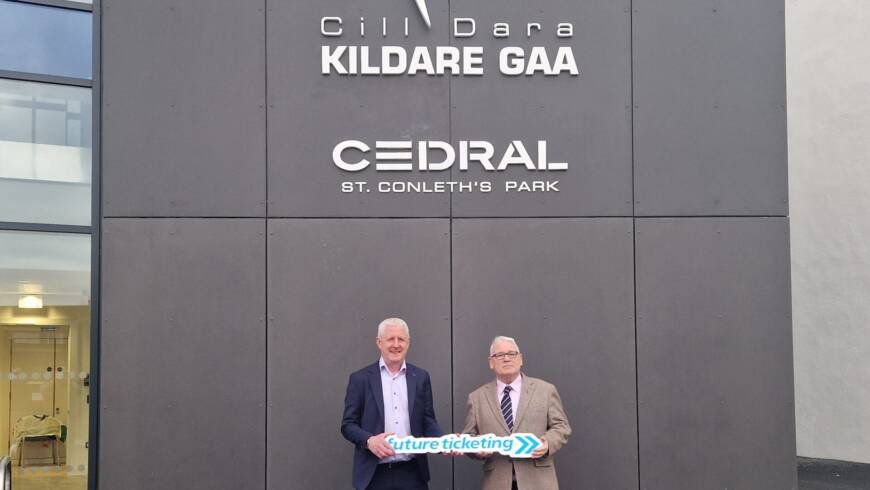 Kildare GAA enters long-term partnership with Future Ticketing