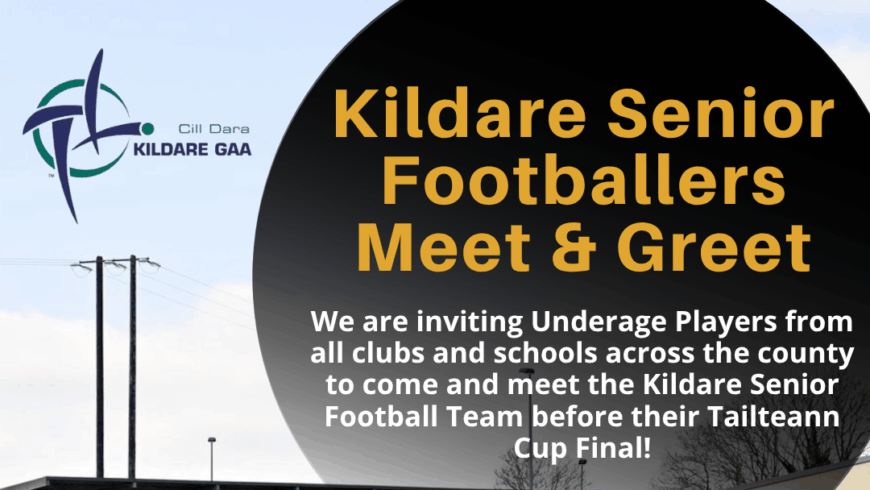 Kildare Senior Football Meet and Greet